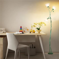 Lampe sur pied à intensité variable de luxe pour la décoration de la maison, lampe sur pied moderne pour le salon, lampes sur pied de bureau