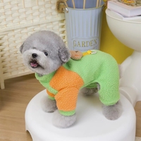 Vêtements mignons pour chiens, costumes pour animaux de compagnie, manteau chaud, combinaison pour chiot, automne hiver