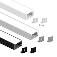 Profilé aluminium KC pour lumière LED Extrusion de plaques de plâtre Plafond en aluminium Rail d'angle pour cloisons sèches Profilé LED léger en aluminium
