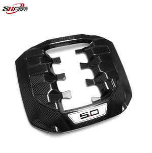 Cubierta de <span class=keywords><strong>Radiador</strong></span> y Capó de Motor de Fibra de Carbono Modificado para Mustang, Compatible con Ford Mustang S650 2024+ - Product Image 3