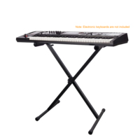 CNBear K-723B Thick-Tube Rubber Metal Construction 6-Position Professional Electronic Adjustable Keyboard Stand 20-95m Height