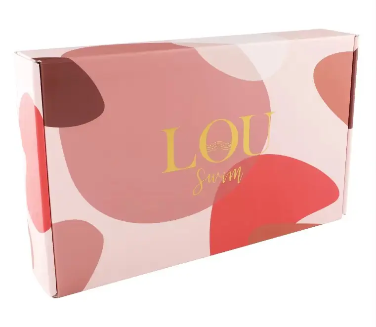 자석 상자 포장 럭셔리 접이식 상자 핑크 디자인 마그네틱 스킨 케어 선물 랩 책 접이식 모양 상자