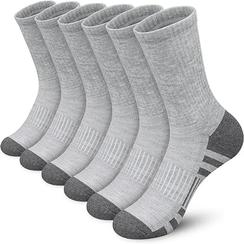 Vente en gros de chaussettes de sport en coton noir blanc avec logo personnalisé de designer automne hiver chaussettes pour hommes