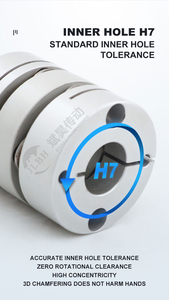 एल्यूमीनियम 10 12 मिमी रोटरी एन्कोडर कूललिंग मकड़ी जबड़े रोटेक्स प्लम शाफ्ट कपलिंग <span class=keywords><strong>cnc</strong></span> सर्वो मोटर लघु गेंद स्क्रू प्रिंट - Product Image 3