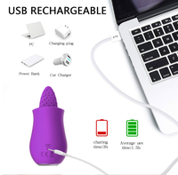 Vibrateur clitoridien en silicone en forme de rose, jouet sexuel pour femme, pompe à succion, stimulateur de clitoris à léchage de langue