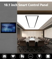 Panel Táctil Android SM1011 de 10 Pulgadas con Pantalla IPS, Certificado CE RoHS, Económico para Uso en Casa, Garaje o Autocaravana, con Control por Aplicación