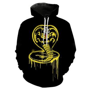 Hoodies Cool <span class=keywords><strong>Cobra</strong></span> Kai เสื้อแจ็คเก็ตเด็ก,เสื้อสเวตเตอร์แขนยาวแบบสวมพิมพ์ลายแนวสตรีทผู้ชายผู้หญิงเสื้อแจ็คเก็ตแฟชั่นเด็กผู้หญิงเด็กผู้ชาย3D - Product Image 2
