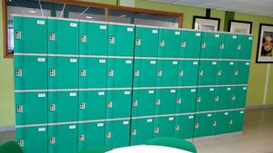 Wholesale Heavy-Duty ABS Plastic Locker with Electronic Lock Waterproof Outdoor Storage Cabinet for Waterpark Coin Operated - Product Image 4