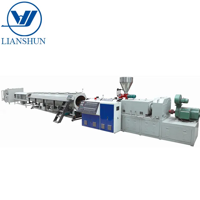 SJSZ65 150-250kg/h plastic pipe extruder machine for PVC water supply pipe making machine