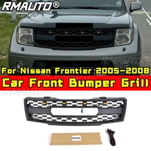 Parrillas Delanteras para Nissan Frontier 2005-2008, Rejillas de Carreras para Parachoques, Kit de Carrocería, Accesorios para Automóviles - Product Image 1