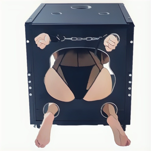 Envío Directo, Accesorio <span class=keywords><strong>de</strong></span> Castigo BDSM para Esclavos, Restricciones <span class=keywords><strong>de</strong></span> Sujeción, Candado <span class=keywords><strong>de</strong></span> Metal, Muebles Sexuales Temáticos, Juguetes, <span class=keywords><strong>Jaula</strong></span> <span class=keywords><strong>de</strong></span> Castidad - Product Image 5