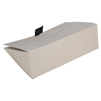 Boîte cadeau de mariage personnalisée pour cosmétiques et soins de la peau, design de mode, rectangulaire, pliable, papier artistique + carton gris, impression UV