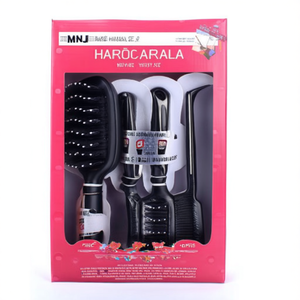 Set di spazzole per capelli MNJ, pettine professionale da 12 pezzi con setole antistatiche per l'uso quotidiano - Product Image 1