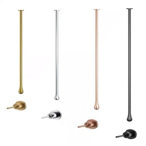 Kaiping <span class=keywords><strong>nero</strong></span> <span class=keywords><strong>opaco</strong></span> rubinetto rubinetto rubinetto a parete maniglia montaggio a soffitto rubinetto - Product Image 6