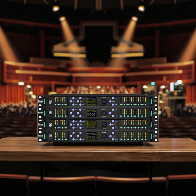Line Array Speakers Management System DSP Digital Audio Processor Loudspeaker Management System