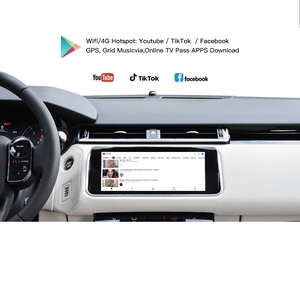Caja decodificadora de Android para Land Rover Range Rover Velar 2019-2020 Interfaz inalámbrica táctil CarPlay Android Auto Pantalla Completa GPS - Product Image 1