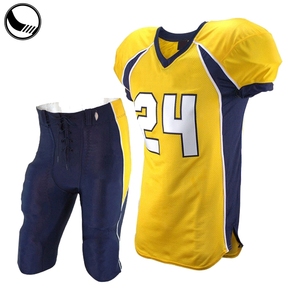Maillot de Football américain, vêtements d'uniforme personnalisé, impression par sublimation pour jeunes, vente en gros - Product Image 6