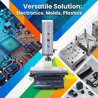 Máquina de Medición de Imágenes Manual 2D 2.5D VMS-3020G con Sonda Renishaw, Personalizable OEM, Alta Precisión, Resolución de 0.5m, CE ISO