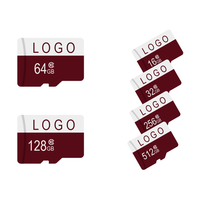 Tarjeta de memoria SD Micro TF Class10 U1 U2 U3 de Alta Velocidad 32GB 64GB 128GB 256GB hecha de plástico para grabadora de cámara de teléfono