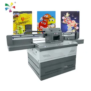 Support Drop UV Printing On Badge Equipment Customized Digital UV Flatbed Inkjet Printer