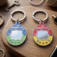 Créez votre propre porte-clés en alliage de zinc avec logo, porte-clés en émail, porte-clés en métal personnalisé, porte-clés gravé avec un logo, porte-clés personnalisé