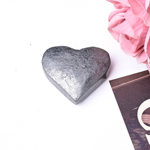 Piedra de Shungita Pulida de Alta Calidad, Estilo Bohemio, para Sanación del Corazón, 5cm, Empaque Seguro, Venta al Por Mayor - Product Image 6