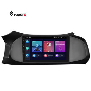 Rádio Automotivo Podofo para <span class=keywords><strong>Chevrolet</strong></span> Onix/<span class=keywords><strong>Prisma</strong></span>/Spin 2012-2019 com Carplay, Android Auto, GPS, WiFi, Tela de 9'' e Moldura Android - Product Image 1
