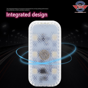 Wireless Interior <strong>Light</strong> for <strong>Door</strong> Foot Trunk Storage Box <strong>Mini</strong> USB Charging Car <strong>Light</strong> Car LED Touch <strong>Lights</strong> Car Reading Lamps - Product Image 2