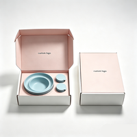 Boîte d'expédition personnalisée de qualité supérieure en carton recyclable pour la livraison de cadeaux de vaisselle en céramique et de vaisselle pour bébés