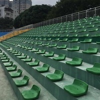 Sièges de stade Offre Spéciale Chaises en plastique Système de gradins en tribune Sièges de stade Sièges moulés par soufflage avec dossier bas