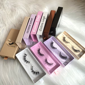 กล่องขนตาสี่เหลี่ยมกล่องขนมิงค์พิมพ์โลโก้ของคุณเอง - Product Image 5