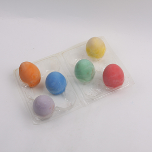الطباشير الجامبون للمدرسة بألوان زاهية على شكل بيض للأطفال - Product Image 4