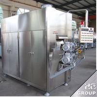 Nouvelle machine automatique pour la fabrication de gaufrettes et de bâtonnets enrobés de chocolat, machine efficace pour la production de rouleaux de gaufrettes