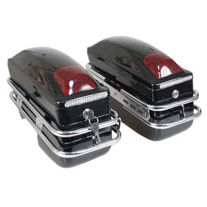 Bolsas Laterales <span class=keywords><strong>para</strong></span> Motocicleta de 5L, Maletas Rígidas de ABS <span class=keywords><strong>con</strong></span> Luces <span class=keywords><strong>LED</strong></span> <span class=keywords><strong>para</strong></span> <span class=keywords><strong>Moto</strong></span> - Product Image 4