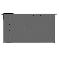 Routeur LAN 10G N100 4X I226-V, 12e génération Intel Pfsense, ventilateur silencieux industriel, Microtik 4 ports, 4 ports LAN, 1U, petit serveur pare-feu
