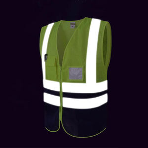 سترة عاكسة لسلامة HBC عاكس للمقطورة بدلات العمل للسلامة Chaleco زي صناعي سترة السلامة - Product Image 3