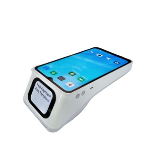Terminal de point de vente Android 4G portable avec imprimante, prix abordable pour la gestion de parking mobile - Connectivité via Wi-Fi, NFC, USB - Product Image 1