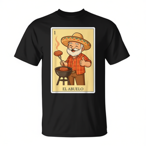 T-shirt unisexe pour adultes, Bingo mexicain espagnol, El Abuelo - Product Image 2
