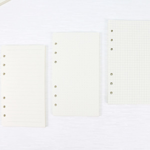 A7 A6 A5 Binder<span class=keywords><strong>เติม</strong></span>หลวมLeafบรรจุ 6 หลุมแหวนBinder 100gsmทุกวัน<span class=keywords><strong>ราย</strong></span>สัปดาห์ราย<span class=keywords><strong>เดือน</strong></span>PlannerตารางDot Lineกระดาษเปล่า - Product Image 2