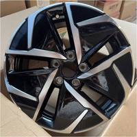 Neue Gussaluminium-Legierung 17 Zoll*7,5 CB57,1 ET51 PCD5*112 Mattschwarze Oberfläche Mehrspeichen-Pkw-Felge