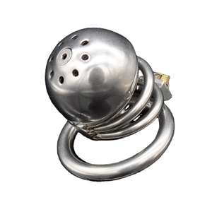 Mannelijke Metalen Kuisheid Apparaat Met Katheter Cock Bondage Kooi Cuckold <span class=keywords><strong>Penis</strong></span> Lock <span class=keywords><strong>Slave</strong></span> Seksspeeltjes - Product Image 1