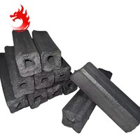 Charbon de bambou Emperor Blaze pour barbecue, sans fumée, en paquet individuel, longue durée de combustion (5-6 heures), écologique, pour grillades instantanées