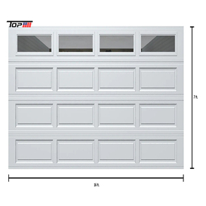 Puerta Seccional Comercial Moderna de Aluminio y Acero, Impermeable y Corredera / Rejas de Seguridad <span class=keywords><strong>para</strong></span> Tiendas, Rejas <span class=keywords><strong>para</strong></span> Garajes, Puertas Eléctricas - Product Image 2