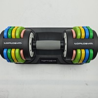 Ensemble d'haltères de fitness réglables en fer 24kg 36kg 40kg, haltères de musculation commerciales personnalisables à prix abordable