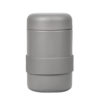 Termo Aohea 360, Hermético y Antiderrames, de Acero Inoxidable 304, Recipiente para Comida, Olla para Guisos, Taza, Termo Doble, Frasco para Comida al Vacío