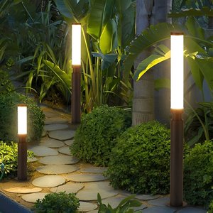 Lámpara de Jardín Exterior de Aluminio MingLan IP65 Impermeable, <span class=keywords><strong>Farola</strong></span> LED de 29W, 12V CA, Luz Diurna, Ángulo de Haz de 360°, Iluminación Remota - Product Image 2