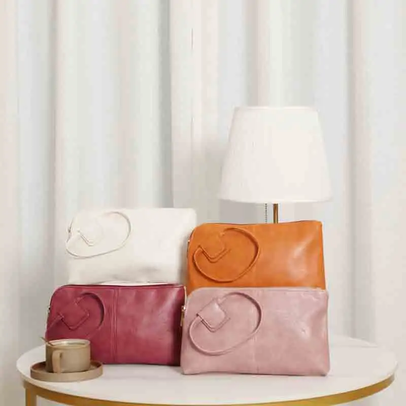 Wholesale Personalized Custom Ladies Hand Bags Zipper Luxury Clutch Bag