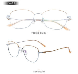 Massen produktion Erschwing licher Preis Trendy Modern Komfortable Protective Outdoor Semi-Titan Brillen fassungen Sonnenbrillen - Product Image 6