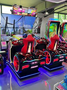 <span class=keywords><strong>Simulador</strong></span> de Carreras de Autos con Base de Movimiento Dinámico para Dos Jugadores, con Pantalla de 55 Pulgadas, Funciona con Monedas, 1 Año de Garantía - Product Image 5