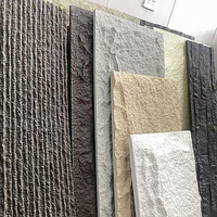 Panneaux de Pierre PU pour Décoration Murale, Revêtements Muraux en Pierre Artificielle de Polyuréthane